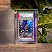 Présentoir triple personnalisé en acrylique transparent pour cartes gradées BGS CGC TCG et autres objets de collection