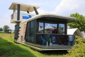 2025 di động mới prefab <span class=keywords><strong>container</strong></span> nhà không gian viên nang di chuyển nhỏ nhà bánh sandwich Bảng điều khiển năng lượng mặt trời hỗ trợ thân thiện với môi trường kho cửa hàng - Product Image 2