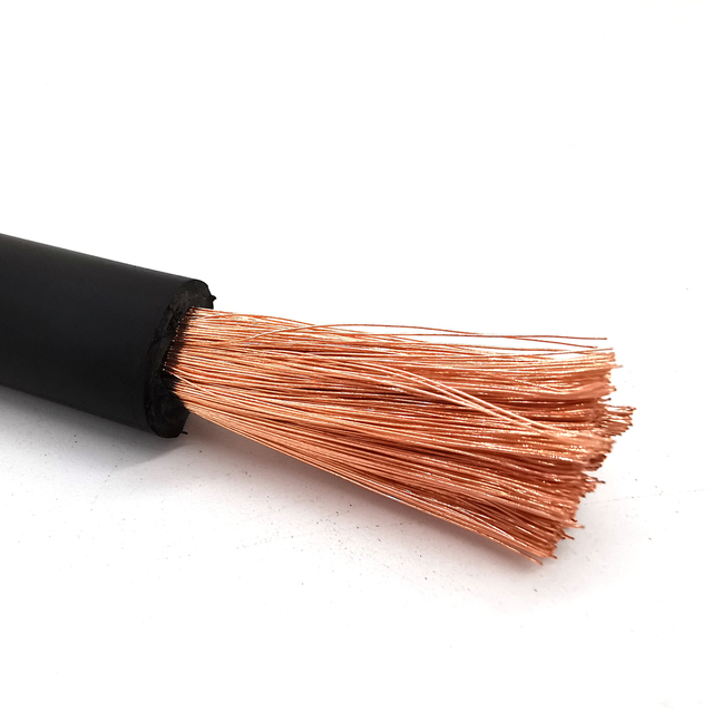 Professional 2/0 25mm 35mm 50mm 70mm 95mm Copper Welding Cable with Low Price