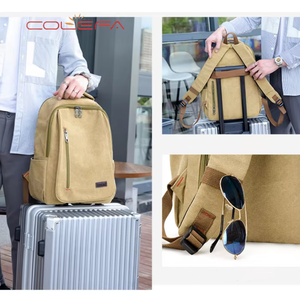 Mochila Colefa Personalizada con Logotipo, Tela de Imitación de Terciopelo, Suave, Informal, Azul Marino, para Viajes, Deportes y Ocio para <span class=keywords><strong>Hombre</strong></span> - Product Image 2