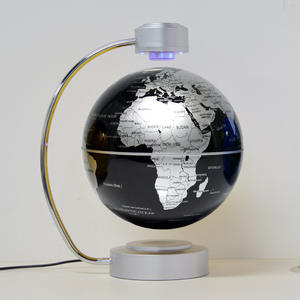 Globe flottant magnétique, carte du monde rotative à lévitation avec lumières LED Globe flottant à lévitation magnétique pour décoration - Product Image 3