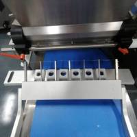 Machine manuelle à biscuits industrielle automatique aux pépites de chocolat Machine à gâteau et biscuit à usage courant pour la boulangerie