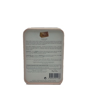 Boîte en étain rectangulaire recyclable avec logo et impression personnalisés pour le stockage de bonbons, chocolats et friandises, adaptée aux aliments - Product Image 3