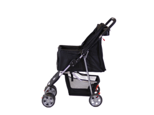 Poussette pour animaux de compagnie pliable multifonctionnelle moderne de haute qualité à quatre roues - Product Image 3