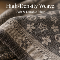 Écharpe d'hiver épaisse et réversible, châle long à carreaux surdimensionné, cache-cou chaud double couche pour femme, OEM disponible