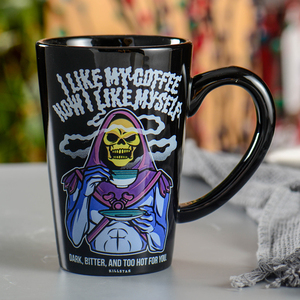 20oz thăng hoa <span class=keywords><strong>V</strong></span> hình dạng trình bày phim hoạt hình màu đen gốm gốm cốc cà phê bán buôn <span class=keywords><strong>v</strong></span>ới lò vi sóng <span class=keywords><strong>v</strong></span>à máy rửa chén an toàn - Product Image 1