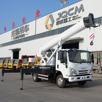 Camion-grue ISUZU, fabricant de grues à flèche télescopique de 8 tonnes, camion-grue hydraulique mobile à vendre