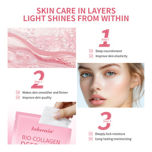 Professional Vegan Cruelty-Free Bio-Collagen Facial Sheet <strong>Mask</strong> Hydrating Anti-Aging Deep <strong>Mask</strong> For <strong>Face</strong> Wrinkles Firming - Product Image 4