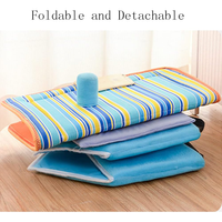 Huisdier Katten Bed Outdoor Comfortabele Hond Slapen Schuilplaats 18 Inch Regenboog Opvouwbare Pluche Puppy Huis Custom Groothandel