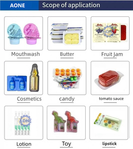 เครื่องบรรจุภัณฑ์แบบพลาสติกขึ้นรูปจากจีน เครื่องบรรจุภัณฑ์แบบพลาสติกขึ้นรูปอเนกประสงค์สำหรับแยม เครื่องบรรจุภัณฑ์แบบพลาสติกขึ้นรูปอะลูมิเนียม - Product Image 6