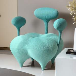 Silla Creativa con Globos Mágicos, Silla de Salón Rellena de Espuma, Sofá Individual, Estilo Nórdico, Moderno y Elegante - Product Image 1