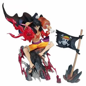<span class=keywords><strong>Anime</strong></span> pour One Piece PVC Action Figure de Luffy Cherry Monkey D. Luffy Island Ghosts Streaming Collection Modèle Jouets De GK - Product Image 2