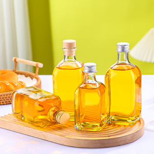 Bouteille <span class=keywords><strong>de</strong></span> vin <span class=keywords><strong>de</strong></span> fruits en verre carré Bouteille <span class=keywords><strong>de</strong></span> vin <span class=keywords><strong>de</strong></span> prune verte transparente Bouteille <span class=keywords><strong>de</strong></span> vin <span class=keywords><strong>de</strong></span> whisky maison - Product Image 6
