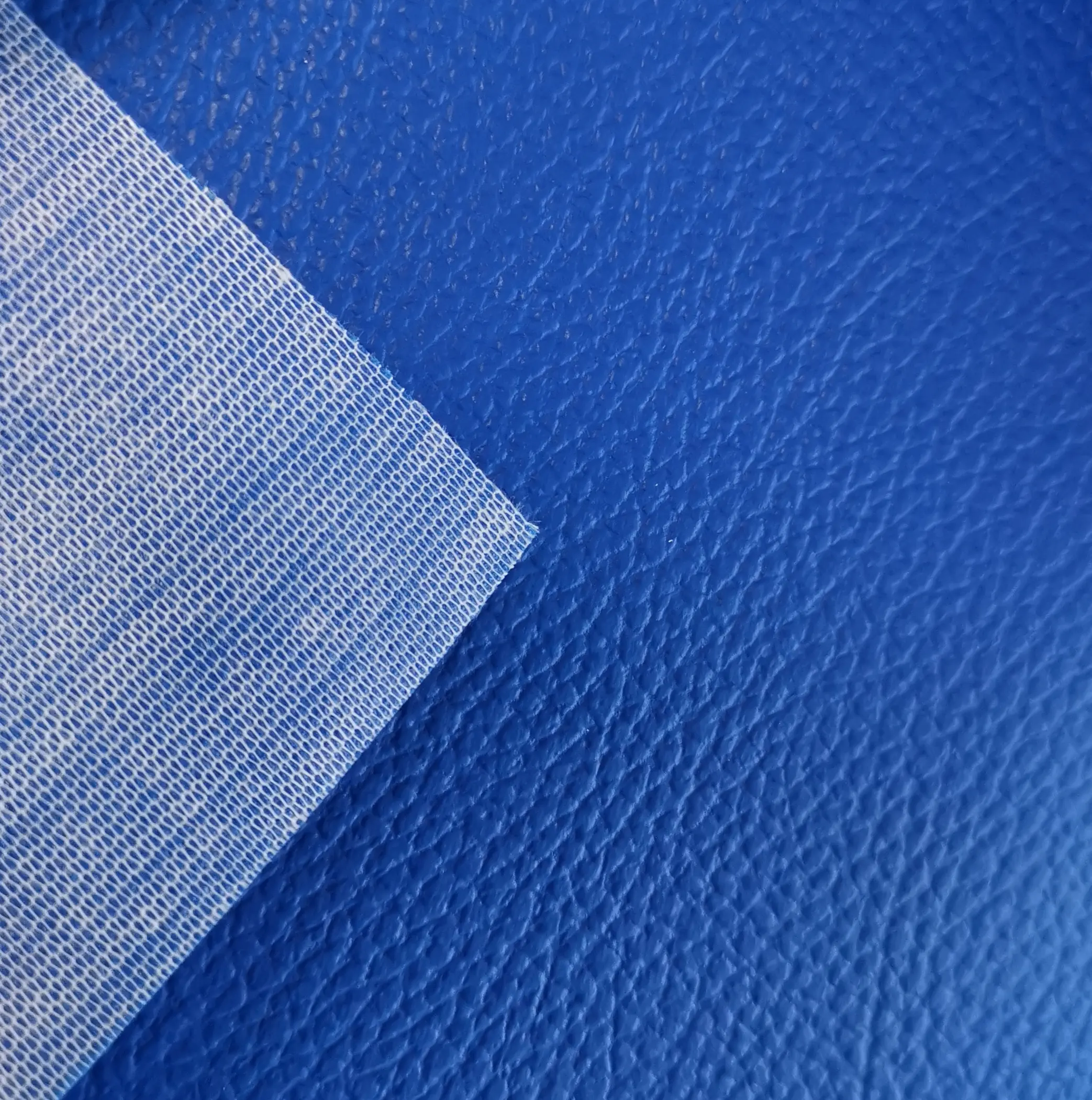Rollo de tela de cuero de imitación de PVC, tapicería de decoración, cuero artificial sintético impermeable
