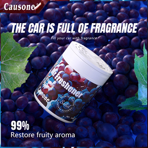 Ambientador en Gel Sólido de 250g con Tecnologí<span class=keywords><strong>a</strong></span> Desodorizante de Frutas y Plantas, Neutraliza las Moléculas de Olor, Frescura Duradera para Auto/Hogar/Oficina - Product Image 3
