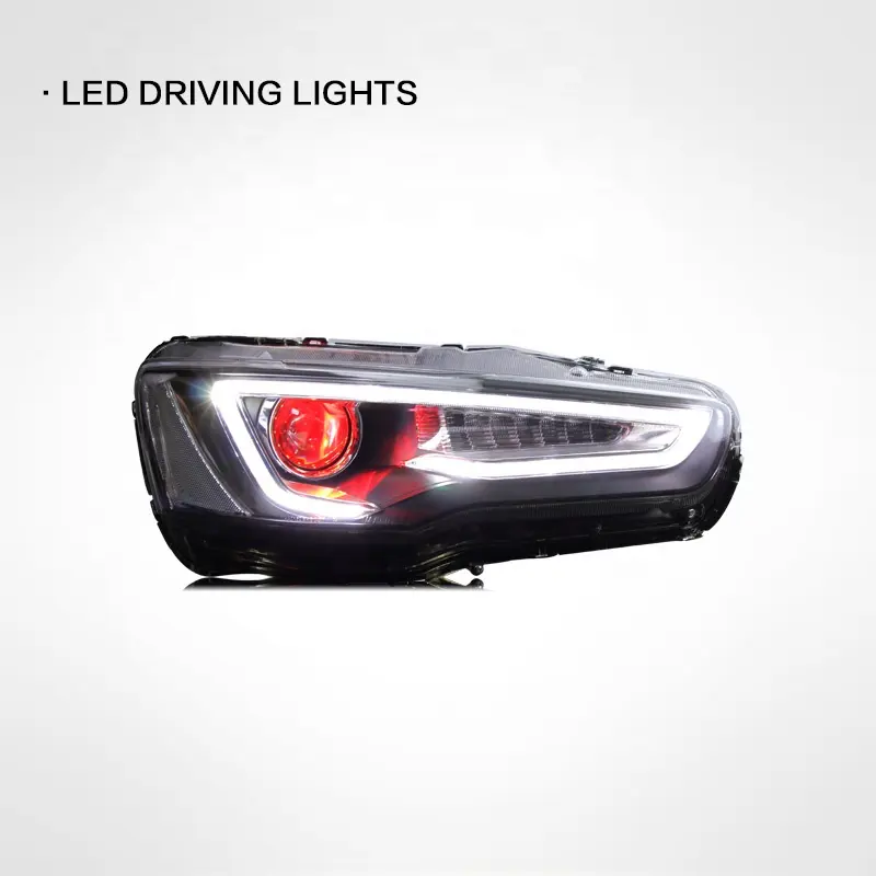 Faro delantero LED de alta calidad para Mitsubishi Lancer Exceed, montaje de lámpara, 2008-2013