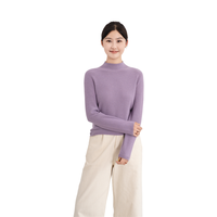 Pull en laine avec logo personnalisé de haute qualité chandails décontractés en option vierges multicolores pour 2025 nouveau design pour femmes