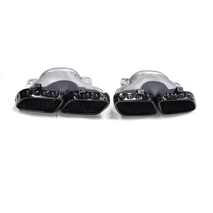 Punta de escape de acero inoxidable 304 para coche, punta de silenciador <span class=keywords><strong>AMG</strong></span>, tubo de escape para Benz GLE Class W167 W206 W223 up GLE63 GLE350 GLE450 - Product Image 5