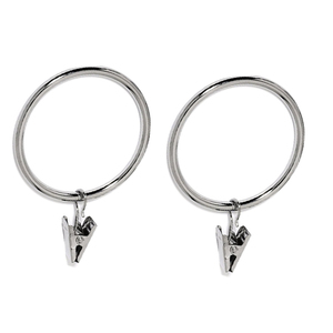 Bague <span class=keywords><strong>en</strong></span> métal pour rideaux, 2 pièces, 1.5 pouces, <span class=keywords><strong>en</strong></span> 7 couleurs, avec clip, <span class=keywords><strong>anneau</strong></span> pour <span class=keywords><strong>rideau</strong></span> - Product Image 3