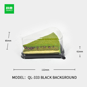 Bán buôn dùng một lần cấp thực phẩm Pet nhựa <span class=keywords><strong>container</strong></span> hộp cho bánh bánh lát bánh mì tiramisu-bao bì cung cấp - Product Image 2