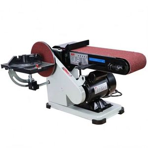 Lijadora de Banda y Disco Eléctrica de 450W para Palés de Madera, 4x6 Pulgadas, Ancho de Banda de 6 Pulgadas, Disco de 9 Pulgadas, Grado Industrial, 1 Año de Garantía, Fácil de Usar - Product Image 5