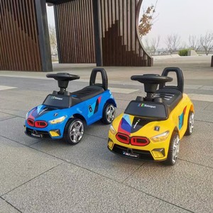 Ride On Car For Kids 1-3 Years Old Plastic Toy Car With Lights And <b>Music</b> Push Car For Boys And Girls - Product Image 2