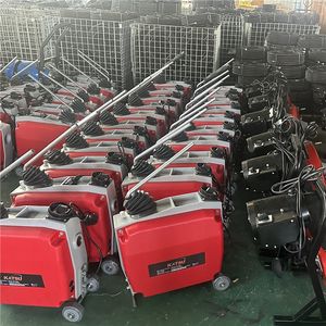 Nettoyeur de canalisation en spirale écologique pour usage domestique avancé, état neuf, poignée en caoutchouc durable, moteur résistant à l'eau - Product Image 1