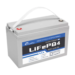 Lvfu Lifepo4แบตเตอรี่ Lifepo4 200Ah 12V 100Ah แบตเตอรี่72V 25.6V - Product Image 1