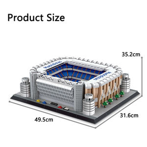 Wange 7215 Nuevo Estadio Chamartin, Bloques de Construcción Personalizados, Modelo de Ladrillos, Juego de Bloques de Construcción para Niños, Juguete de Plástico al por Mayor - Product Image 4