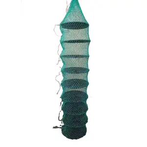 scallop culture cage plastic plate cast net trap fishing live trap