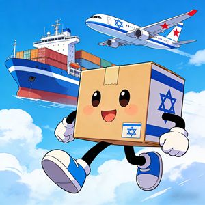Service de logistique aérienne express Israël Ligne dédiée Livraison rapide directe Distribution mondiale Origine Shenzhen Marchandises générales - Product Image 1