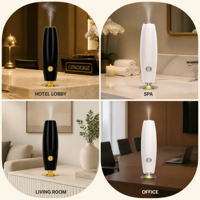 Diffuseur de parfum sans eau, diffuseur d'arômes, fonctionnement silencieux 36 dB pour la chambre à coucher