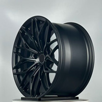 Rines Forjados Personalizados de 19 20 21 22 Pulgadas, 5x120, Negro Satinado, Rines de Aleación para Automóviles de Pasajeros BMW X3 X5 X6 X7