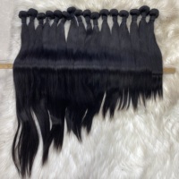 10A 12A cheveux vierges non transformés faisceaux droits couleur naturelle faisceaux de cheveux bruts faisceaux de cheveux brésiliens péruviens en gros