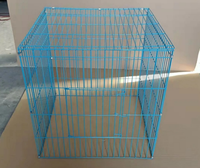 Cage à coq galvanisée/revêtue de PVC | Poulailler robuste pour l'élevage commercial de volailles