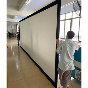 Benutzer definierte 6m x 3m Projektions wand mit festem Rahmen HD/4k weiße Projektions wand für kommerzielle Anzeige