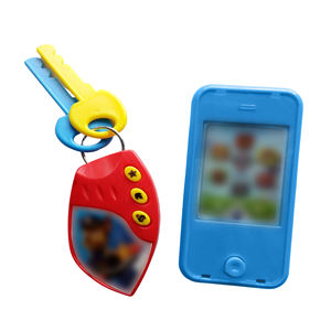 Teléfono Móvil de Juguete con Botones, Llave Remota, Llaves de Plástico, Juguetes Divertidos e Interactivos para el Aprendizaje y la Imaginación de los Niños, Promocionales - Product Image 1