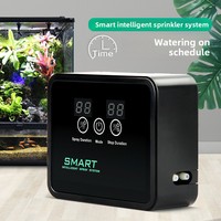 Sistema de Nebulización Ecológico de Alta Calidad para Reptiles, de Plástico ABS Negro, con Temporizador, Rociador Inteligente para Plantas Trepadoras