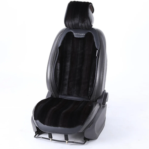 Fourrure de vison d'hiver luxe confortable housses de siège de voiture coussins de siège pour Toyota/<span class=keywords><strong>BMW</strong></span>/Honda - Product Image 1