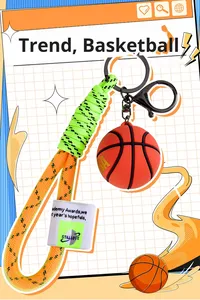 Llavero de Baloncesto al por Mayor, Llaveros Deportivos 3D para Coche, Mochila, Zapatos, Regalo Promocional - Product Image 6