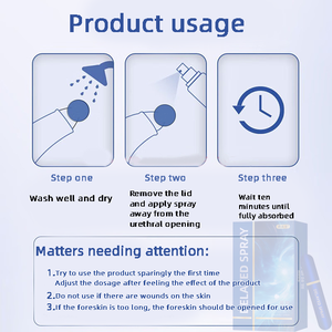 Espray para retrasar el cuidado personal de los hombres OEM Etiqueta privada Potenciador sexual de larga duración Espray para eyaculación <span class=keywords><strong>precoz</strong></span> Espray de resistencia sexual - Product Image 5