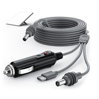 Cable de Repuesto 3 en 1 para Starlink Mini, Conector USB-C para Encendedor de Coche, Clasificación IP67, Conductor de Cobre de 18 AWG, Longitudes Personalizables