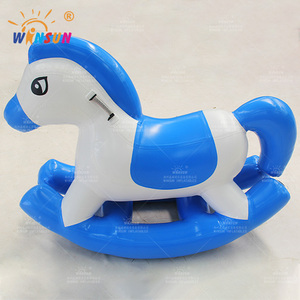 Winsun <span class=keywords><strong>poney</strong></span> gonflable scellé cheval à bascule saut à cheval équitation nouveaux jouets animaux gonflables pour les enfants - Product Image 4