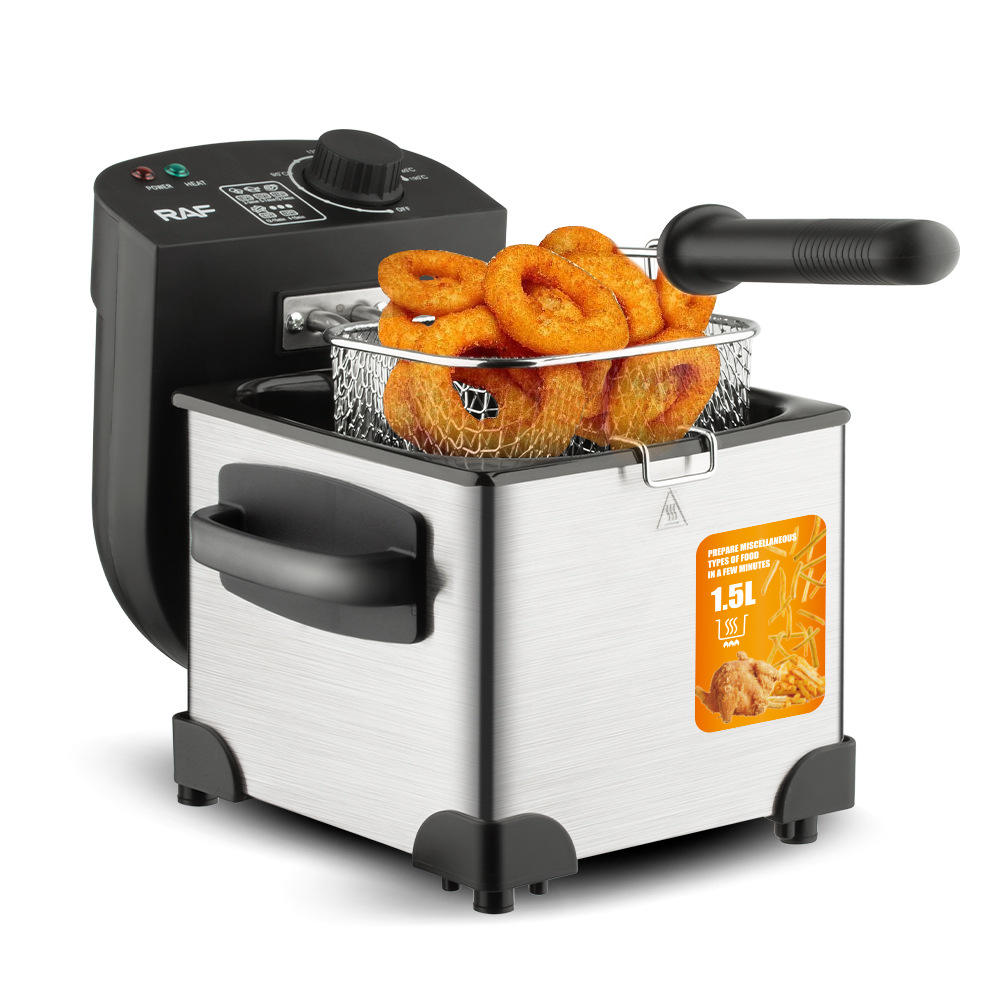 Raf Deep Frying Pan Household Deep Fryer Electric Fryer Commercial