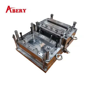 Customized electronic components abs plastic injection mold tooling making