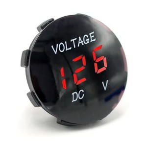Voltmètre numérique étanche pour voiture, DC 12V-24V, affichage LED, pour moto, bateau, VTT, camion, refit - Product Image 4