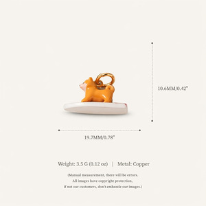 Colgantes de Animales en 3D de Manna Cute, Dijes de Esmalte Duradero Pintados a Mano - Gatos/Perros/<span class=keywords><strong>Pantera</strong></span> <span class=keywords><strong>Rosa</strong></span> - Product Image 6