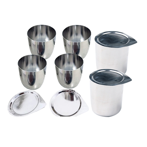 Crogiolo in Iridio Puro al 99,99% ad Ultra-Alto Punto di Fusione per la Raffinazione di Metalli Preziosi e Leghe Speciali, Ricerca di Laboratorio - Product Image 5