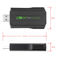 Adaptador WiFi6 y BT 5.4 AX900, Dongle USB WiFi sin Controladores, Adaptador Inalámbrico de 2.4 y 5 GHz, Baja Latencia, Dongle Combinado Portátil