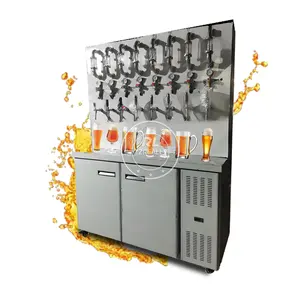 Etl Commercial Portable 19.6cuft Réfrigérateur refroidisseur de bière automatique avec 4 robinets à bière